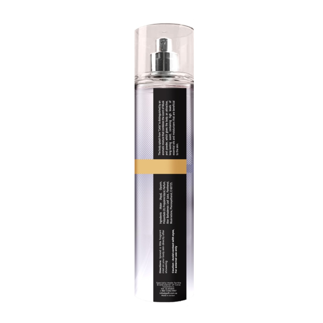 Celia Body Mist with White Musk & Powder - 250ml