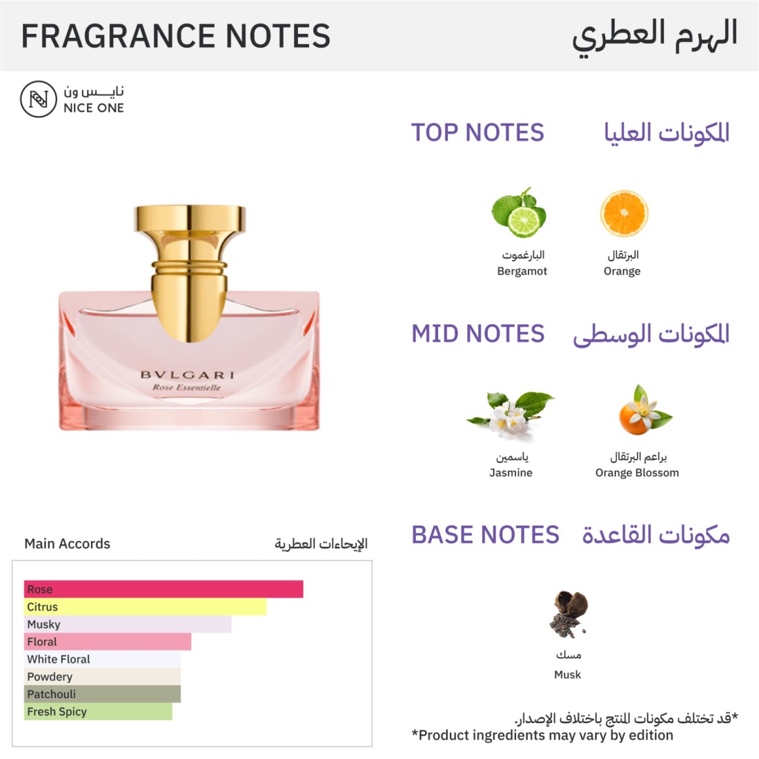 Bvlgari Rose Essentielle For Women - Eau de Parfum