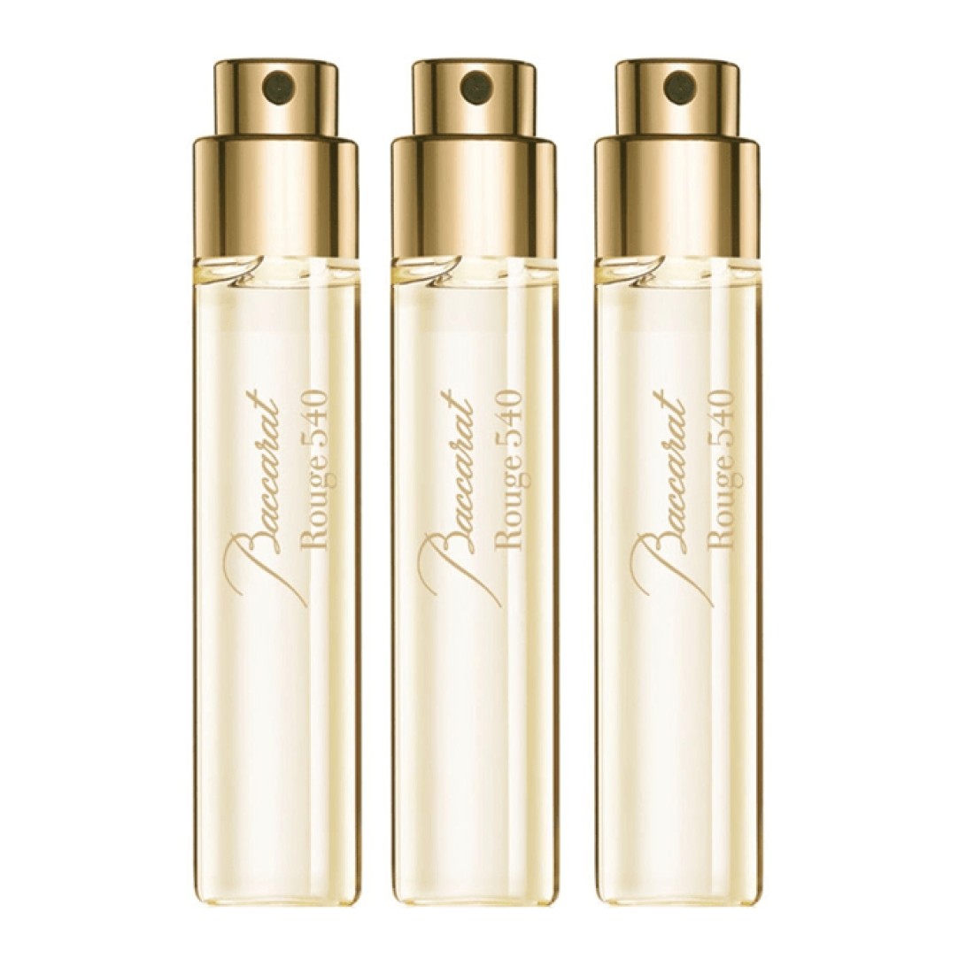 Maison Francis Kurkdjian Baccarat Rouge 540 Travel Collection - Eau de Parfum -3 Pieces