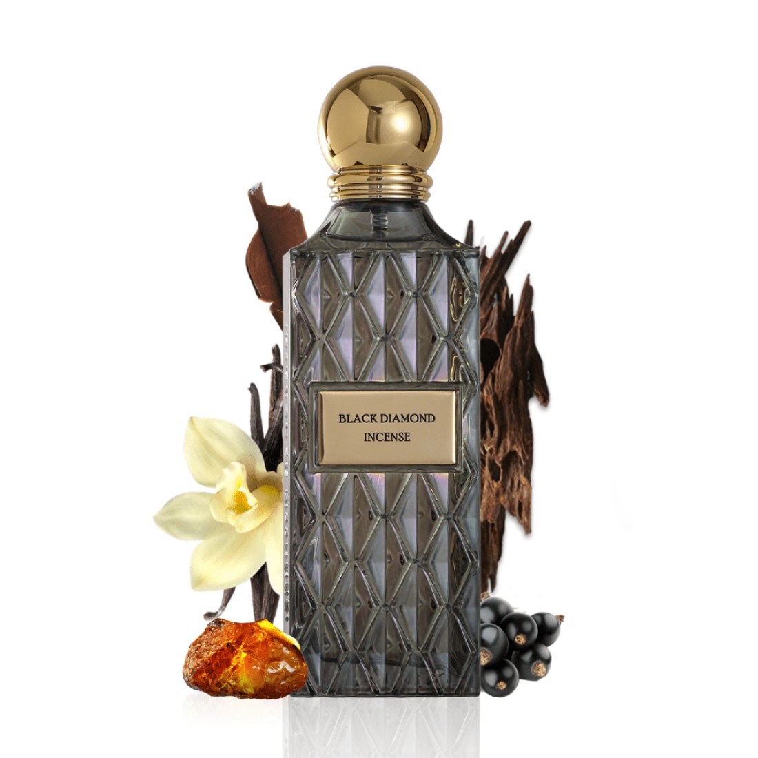 IBRAHEEM AL.QURASHI Black Diamond - Eau de Parfum - 200 ml
