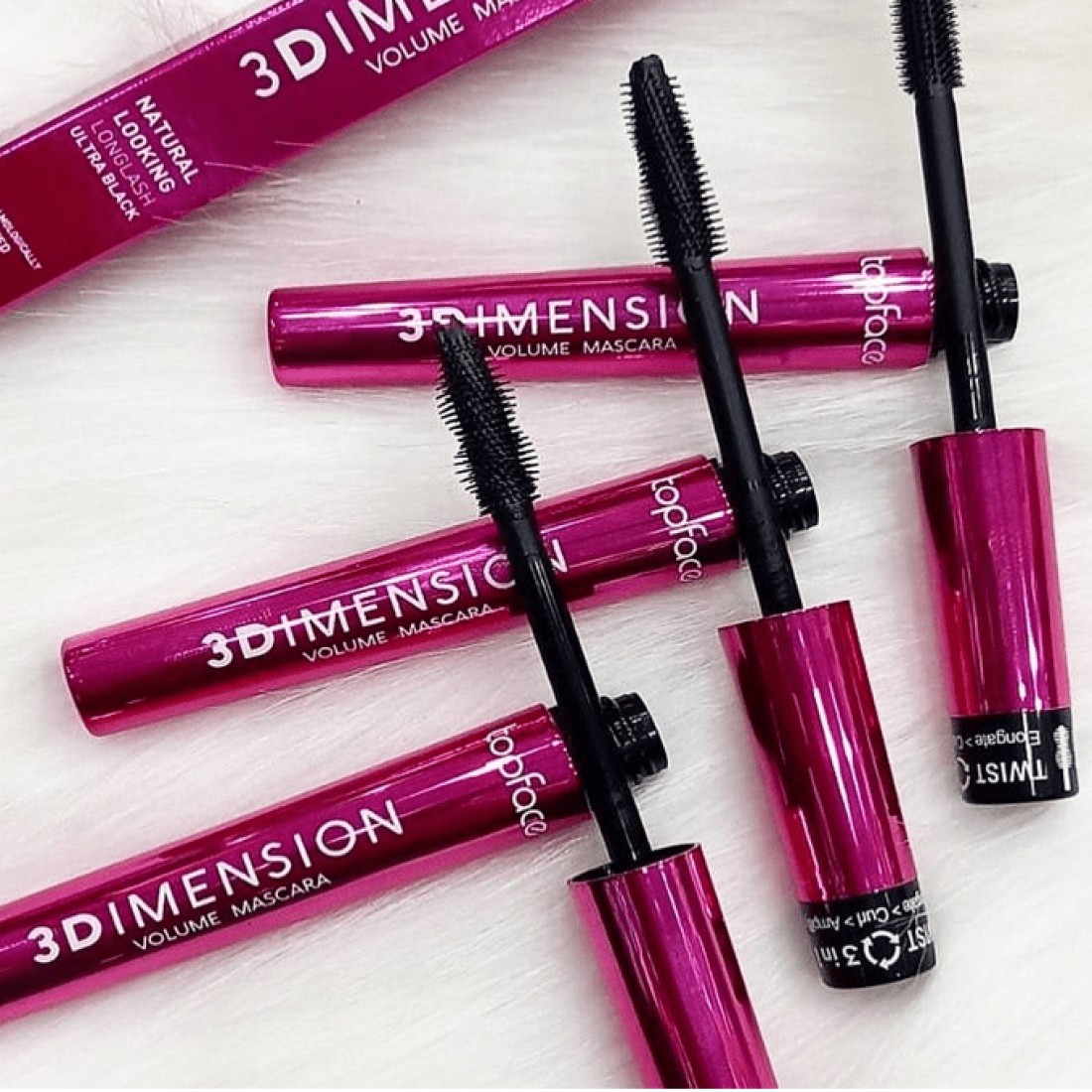 TopFace 3D Imension Volume Mascara - Black