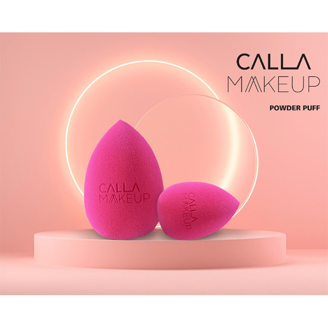 CALLA Makeup Foundation Makeup Puff Sponge - Pink