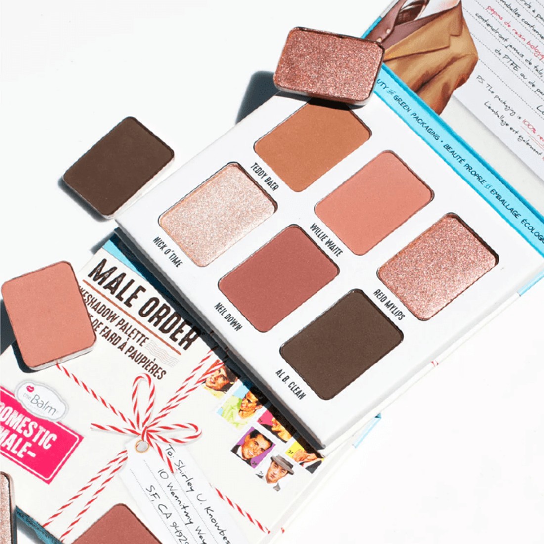 theBalm Male Order Eyeshadow Palette Domestic Male