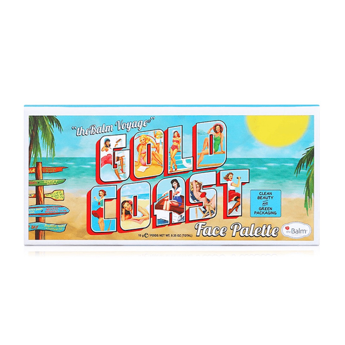 theBalm Gold Coast Face Palette