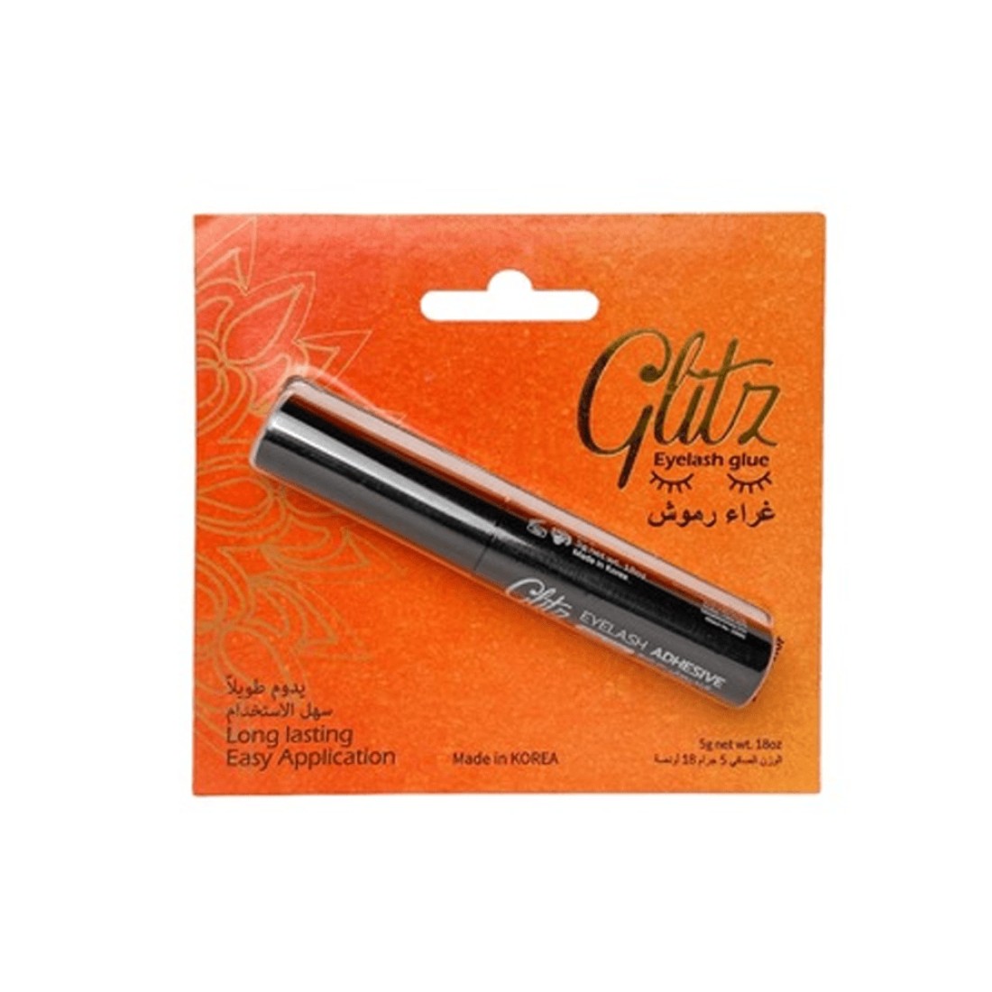 Glitz Eyelash Glue Brush - Black