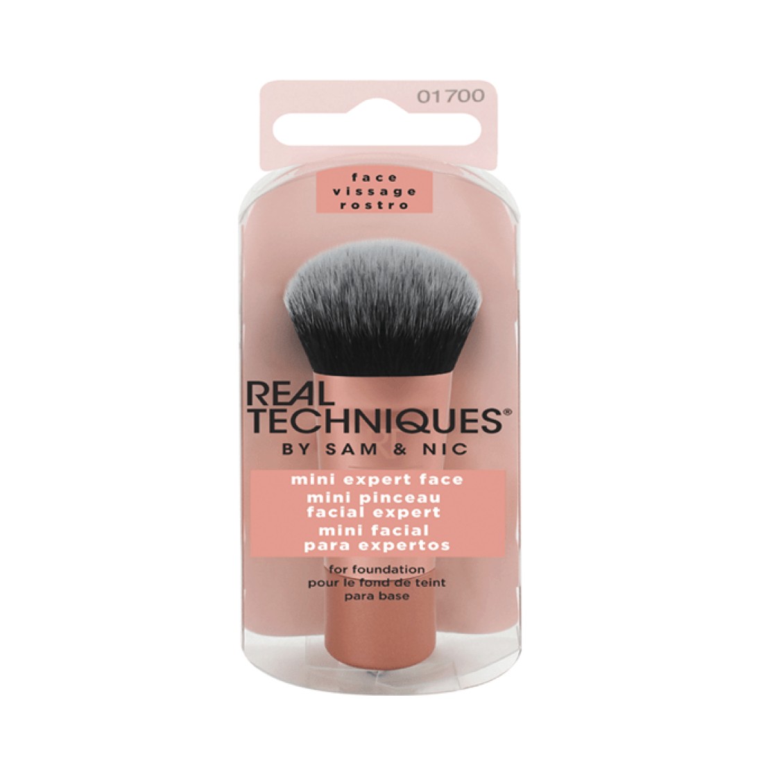 Real Techniques By Sam & Nic Face Visage Mini Expert Face Brush