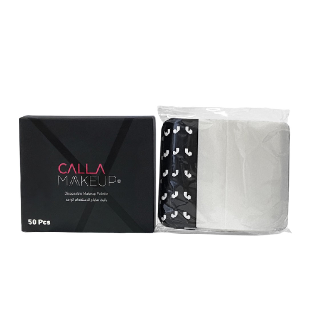 CALLA Makeup Disposable Hand Makeup Palette - 50 Pieces