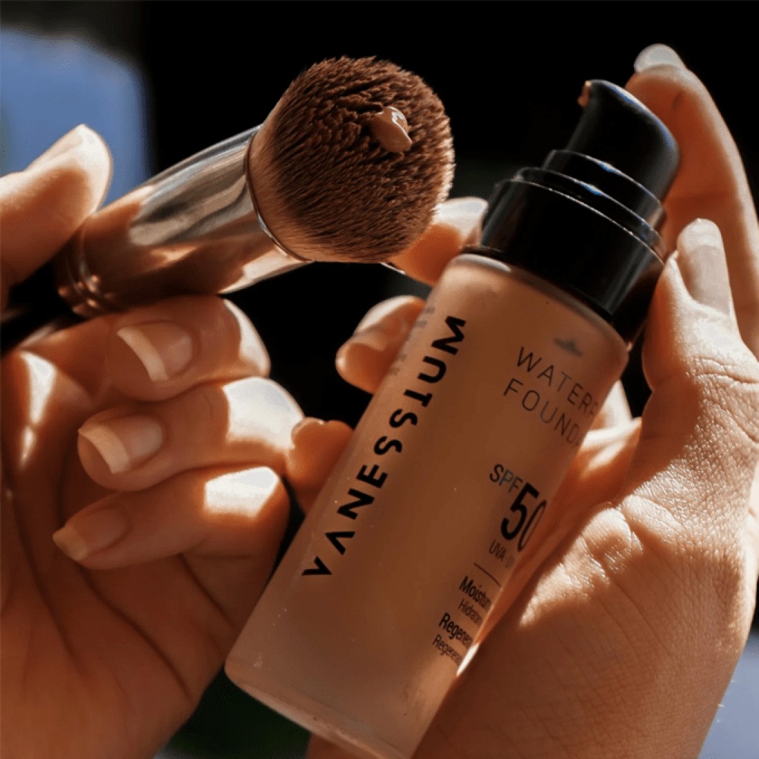 Vanessium Waterproof Foundation SPF50+