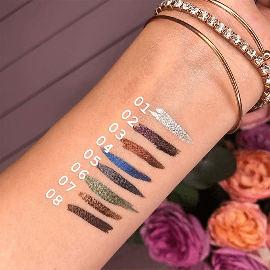 Topface Instyle Metallic Liner Eyeliner - 004