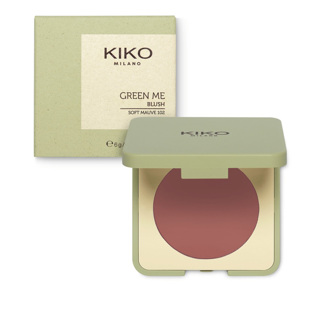 KIKO Green Me Blush - 102 Soft Mauve