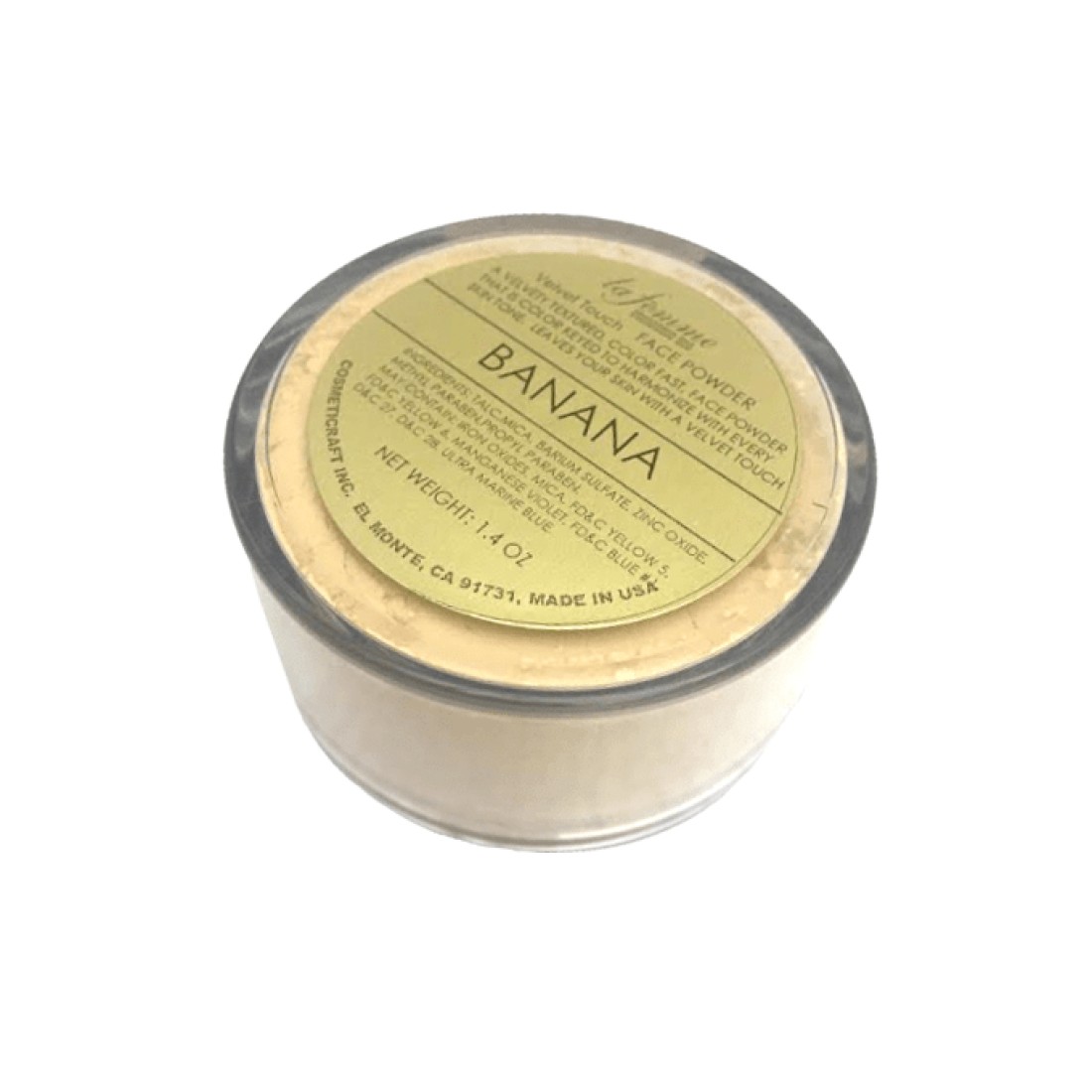 La Femme Velvet Touch Face Loose Powder - Banana