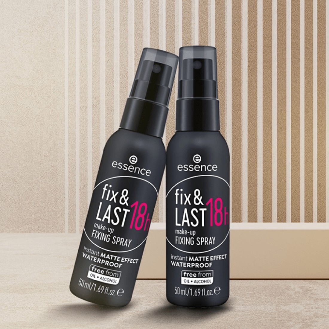 Essence Fix & LAST 18h Make up Fixing Spray - 50ml