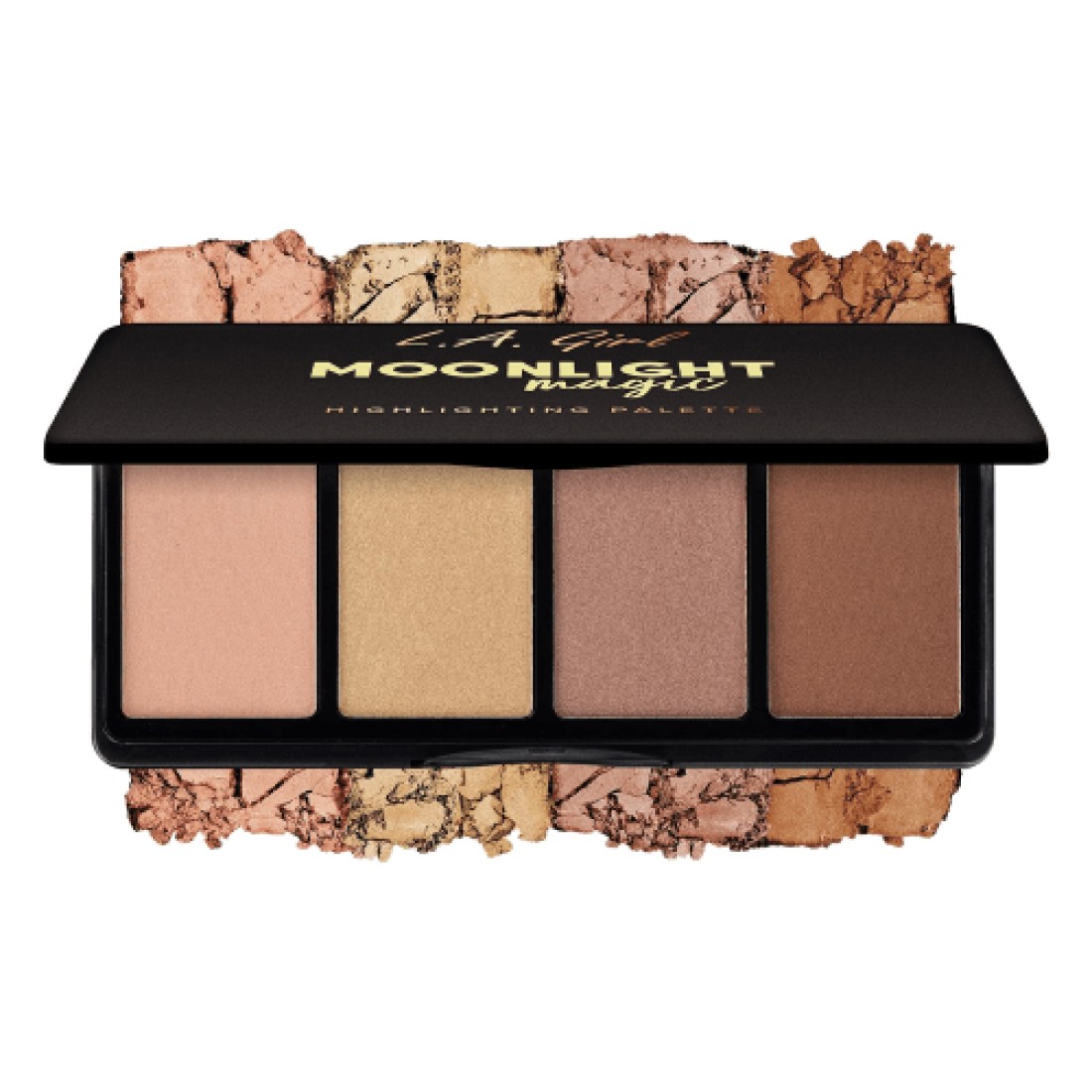 L.A Girl Fanatic Blush & Highlighter Palette