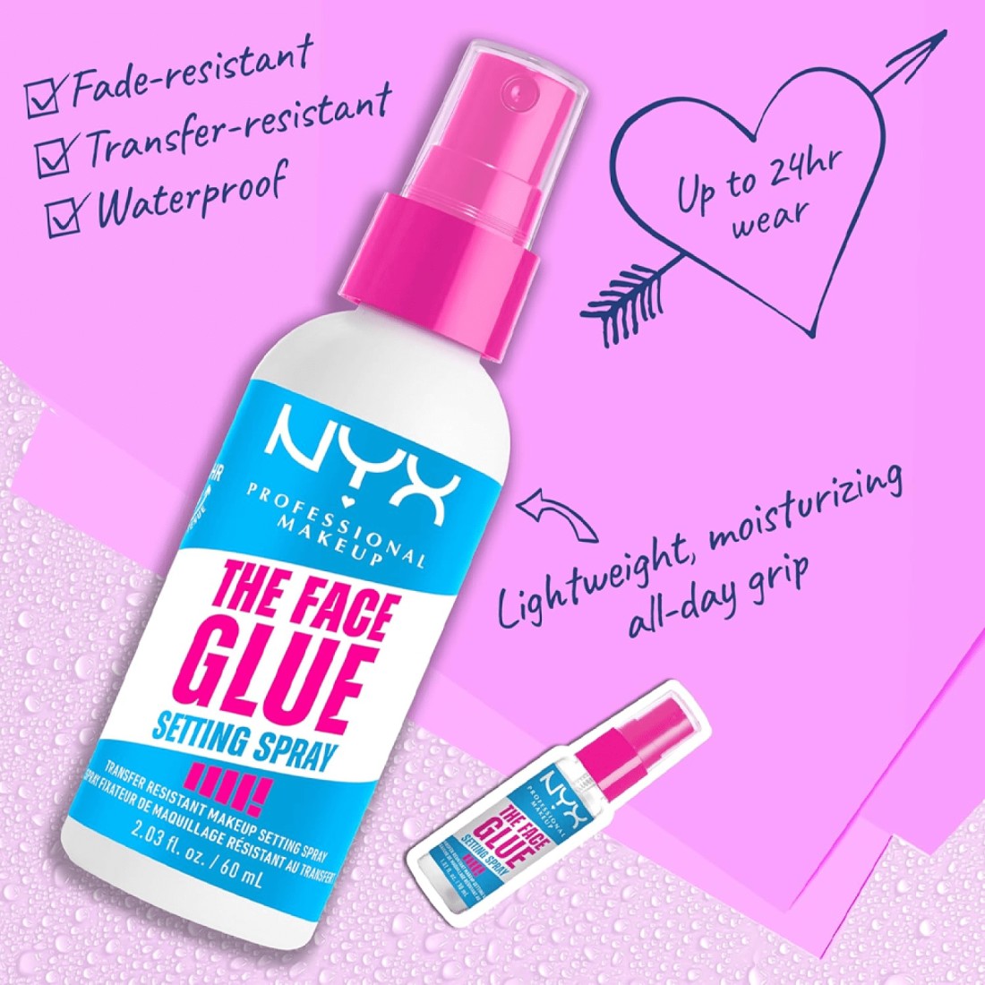 NYX The Face Glue Setting Spray
