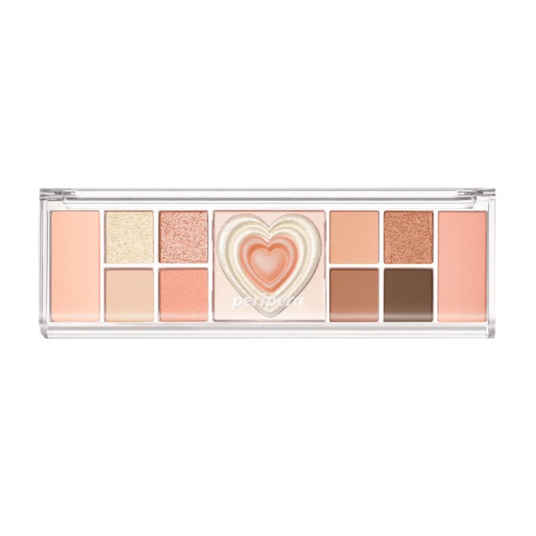 Peripera All Take Mood Face Palette - 02 Peach Heaven