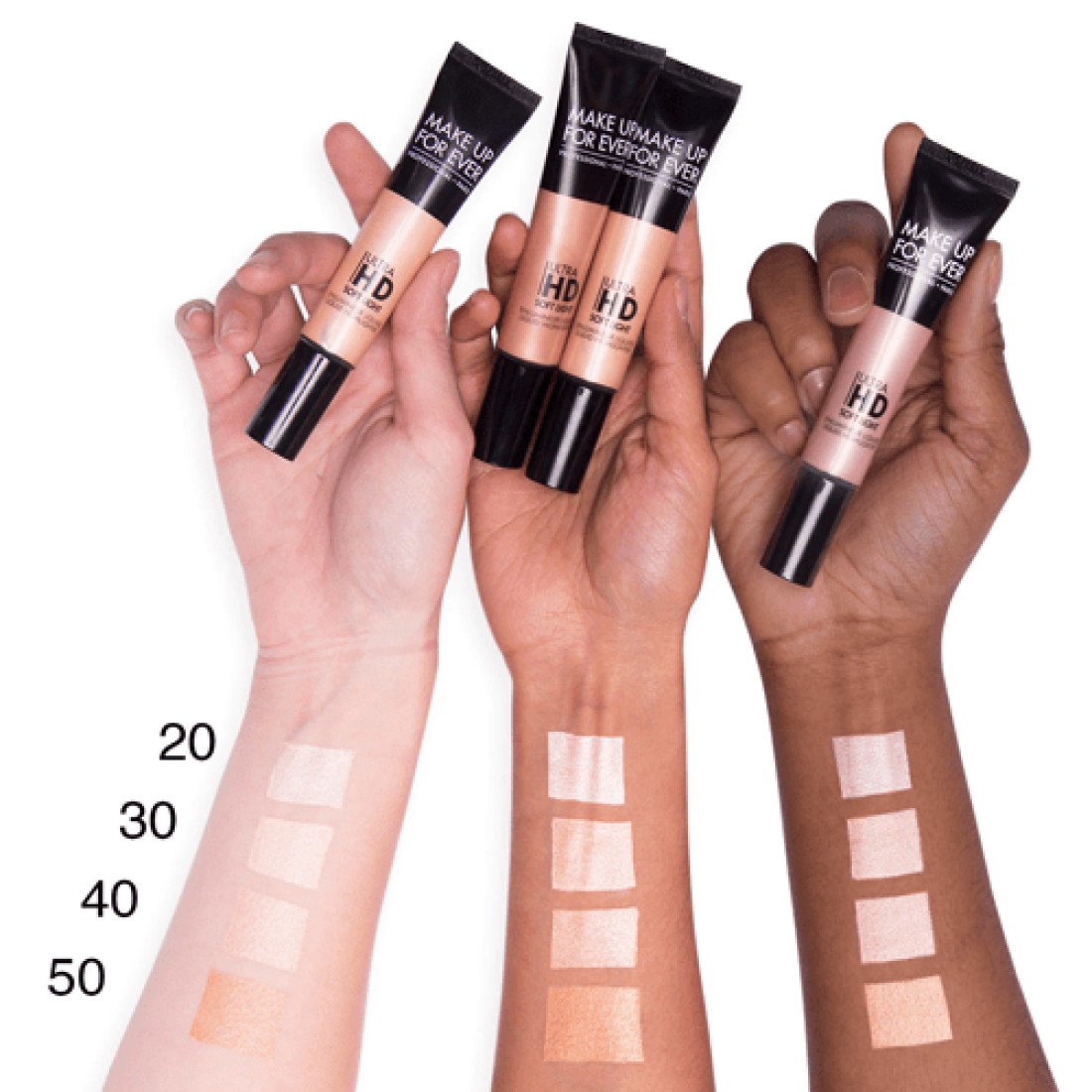 Make Up For Ever Ultra HD Soft Light Liquid Highlighter - 50