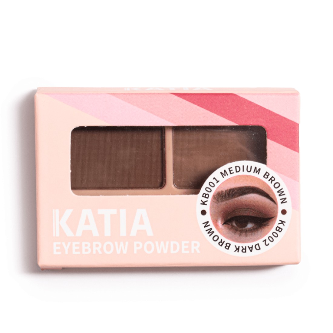 Katia Eyebrow Powder - Medium Brown - KB001