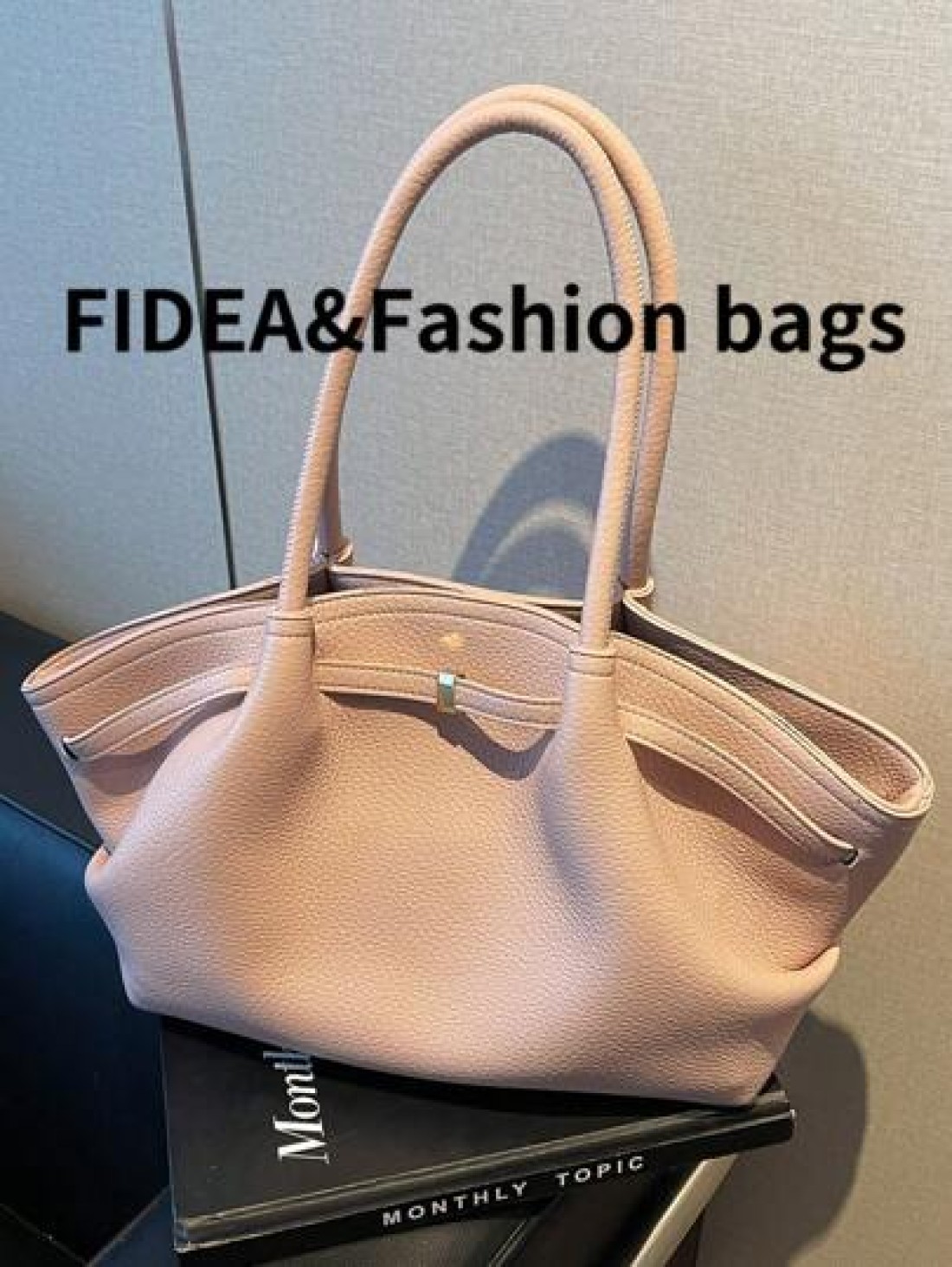 1pc Women s Large Capacity Tote Bag Retro Embossed PU Leather Removable Strap Burgundy Red Ladies Fashion Handbag Suitable For Shopping Commuting Everyday Use