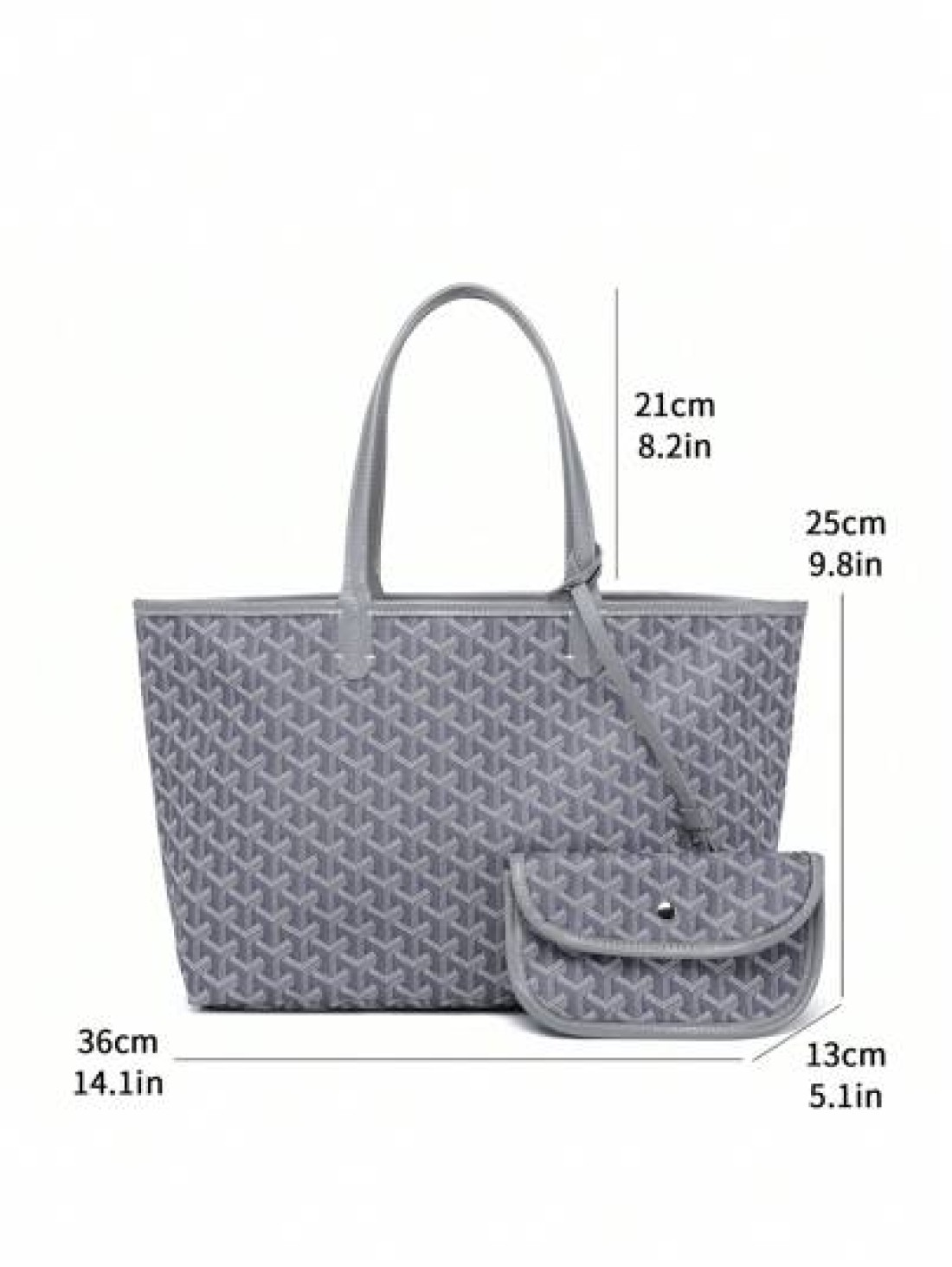 Ladies Large Capacity Casual Tote Handbag Commuting Shoulder Bag Versatile Work Bag New Design