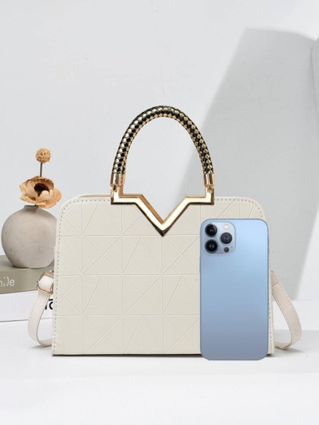 PLANEE Fashionable Simple Elegant Large Capacity Hand Held Shoulder Crossbody Ladies Square Bag Mother Day Gifts Mom Gifts Mommy s Essentials Mommy Bag For Going Out Business Casual Bag For Women Pefe