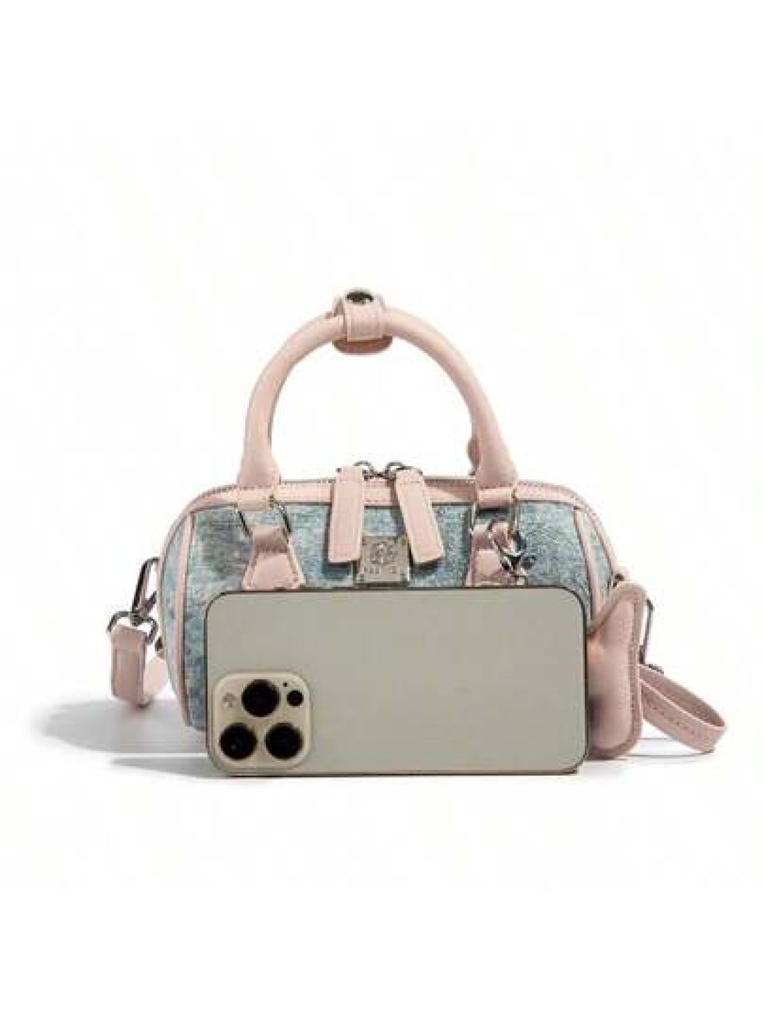Dopamine Girl Color Scheme New Chinese Style Embroidered Boston Bag Women s 2025 Spring Summer New Cushion Shaped Shoulder Messenger Handbag