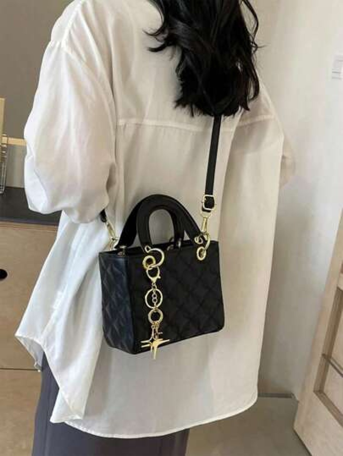 Dedoo Small And Niche High End Daifei Handbag For Women 2024 Fashionable New Diamond Grid Handbag Shoulder Crossbody Bag Christmas Gift Travel Party Travel Best Mothers Day Gifts Women