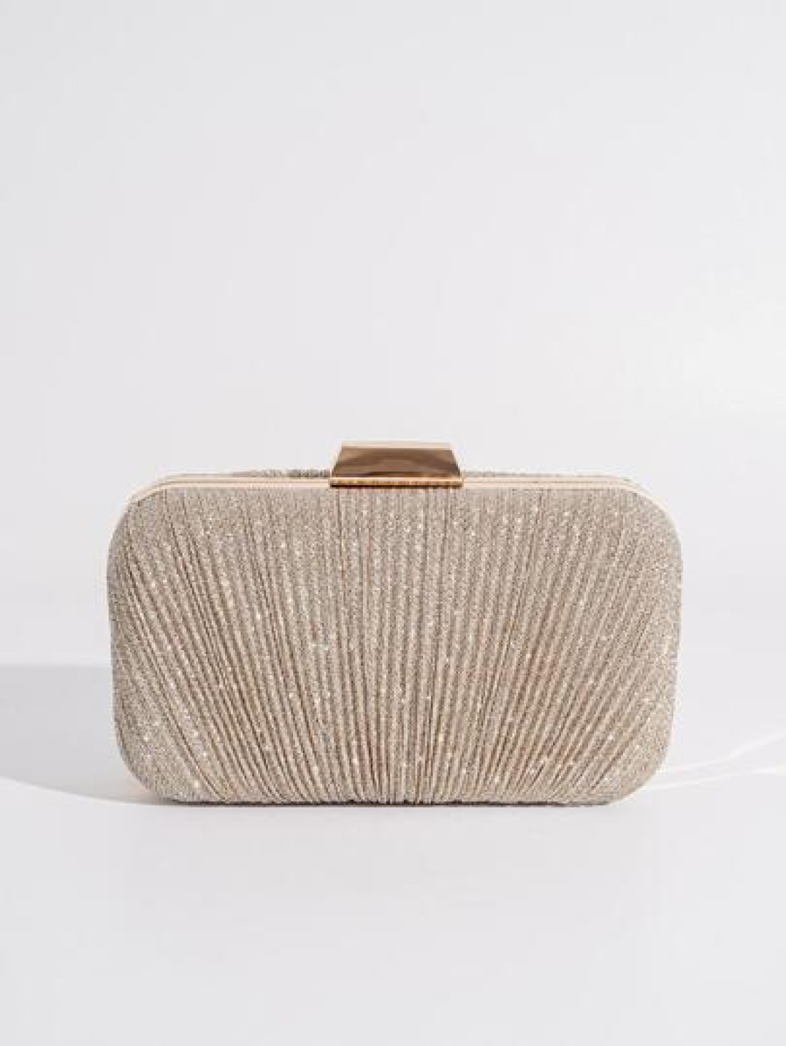 Vincy Glitter Handbag Glamorous Elegant Exquisite Quiet Luxury Sequin Stylish Luxury Shiny Evening Bag With Pleats Detail Clutch Shoulder Crossbody Chain Bag For Women For Party Girl Woman Bride Perfe
