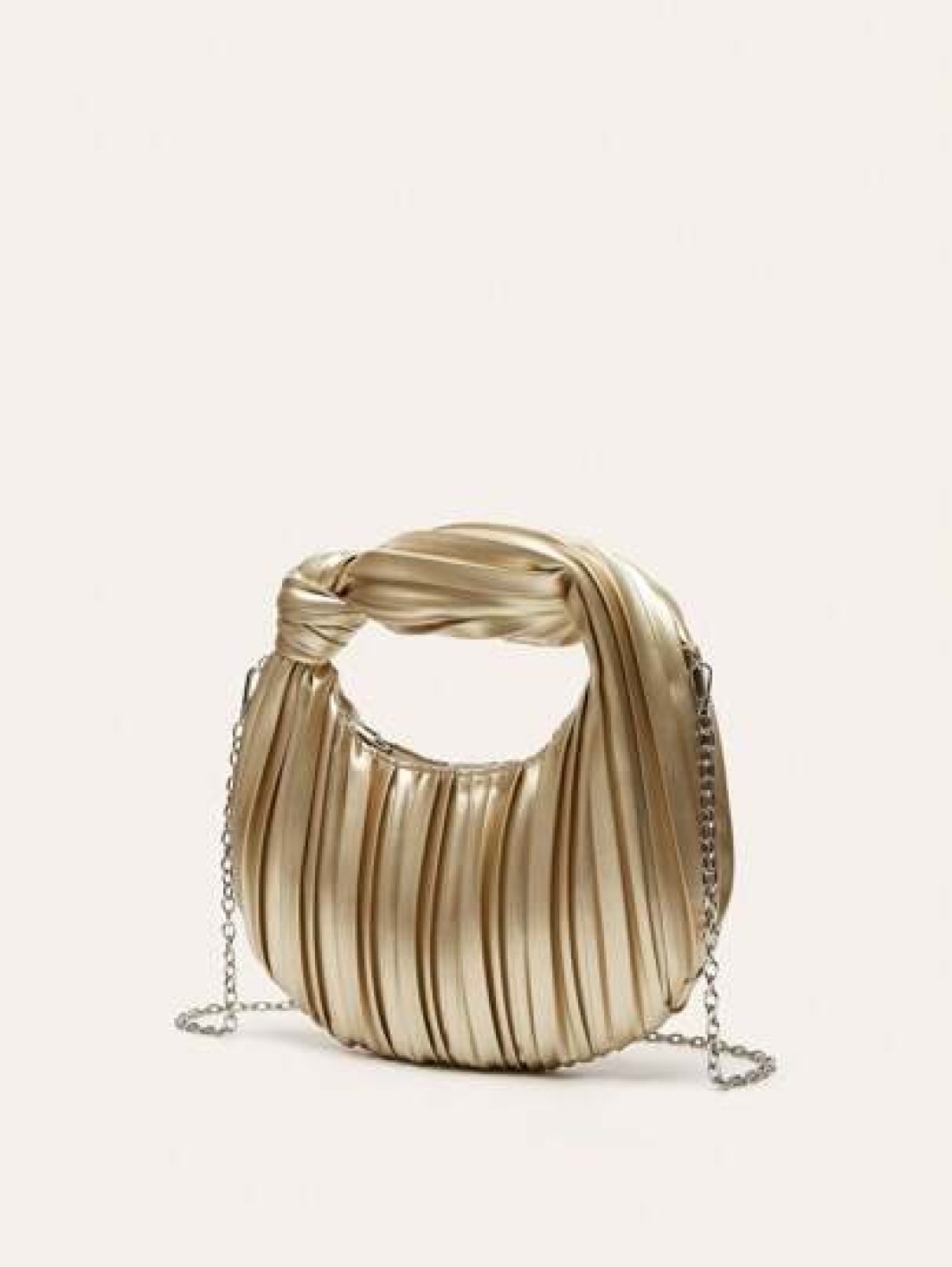 zijinling Women Ruched Handbag New Cloud Bag Versatile High End Crescent Shaped Evening Bag Dumpling Bag