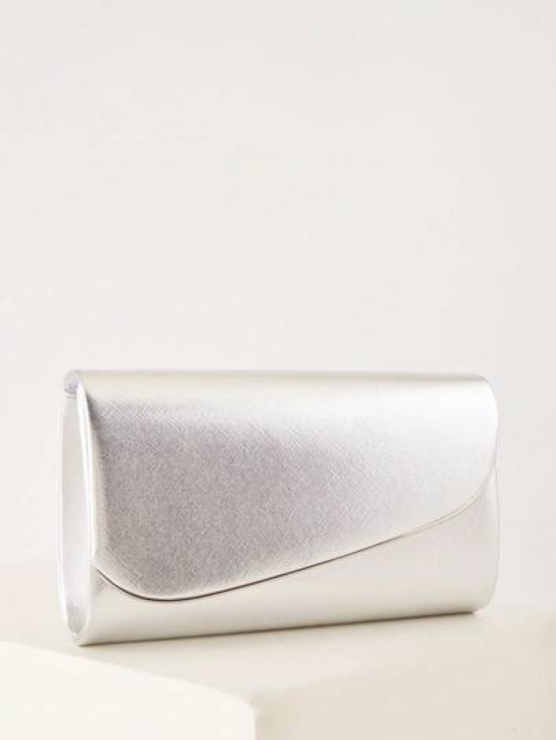 Glitter Shiny Luxury Glamorous Elegant Exquisite Large Women Clutch Purse Evening Bag Prom Handbag With Detachable Chain For Wedding Velvet Elegant For Girls Women College Students Rookies White Colla
