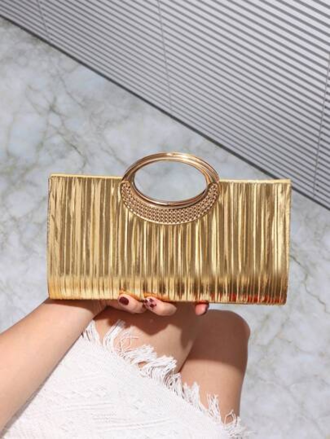 Sparkling Women s Evening Clutch Glitter Fabric Metal Accessories Decor Metal Chain Suitable For Wedding Banquet Party Prom Holiday Gift Formal Dress Matching Valentine s Day Gift Birthday Gift Perfec
