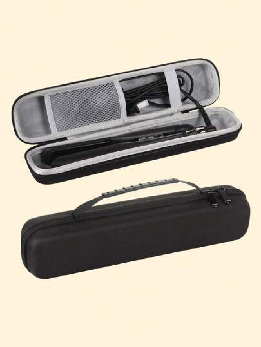 1Pc Hairdressing Tools Travel Organizer Hairdressing Tools Travel Organizer Curling Organizer Portable Hair Straightener Case Hair Accessories Organizer Hot Hairdressing Tools Hair Straightener Travel