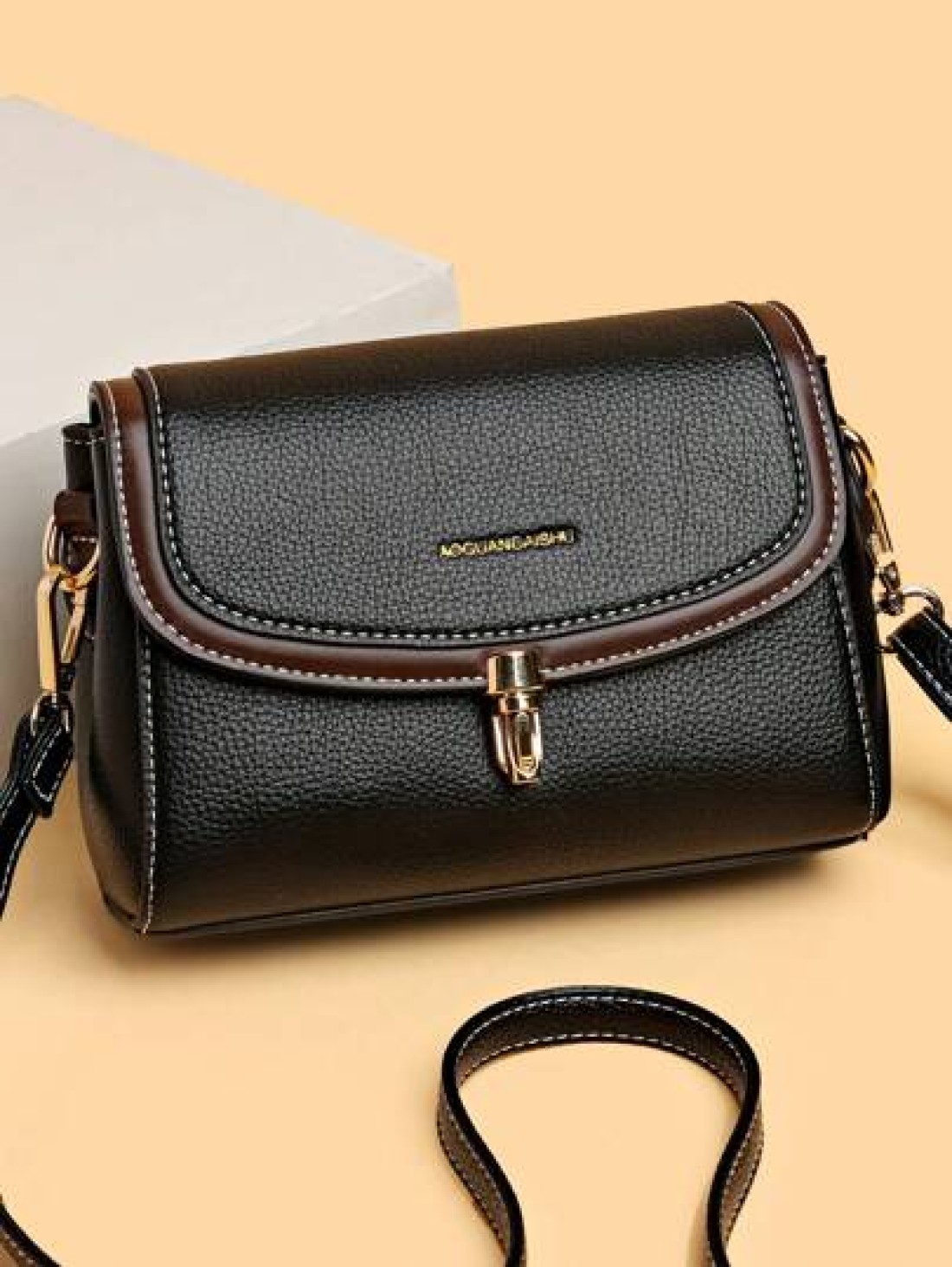 2024 New Product Solid Color Retro Women s Handbag Luxury Designer Women Crossbody Bags High Quality Soft Leather Female Wallet
