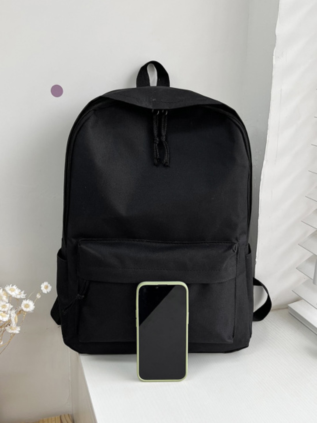 New Student Backpack College Student Simple Fashionable Backpack Large Capacity INS Middle School Student School Bag Cross Border Man Bag School Backpack Students Book Bag Large Capacity School Pencil