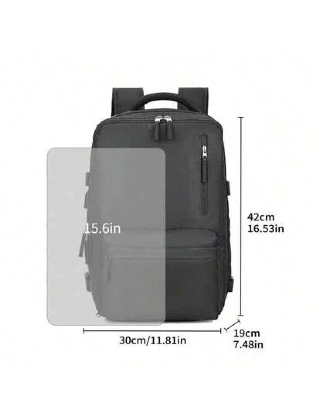 Multifunctional Backpack Large Capacity Suitable For Travel Commute Summer Tourism Fitting For Laptop Shoe Compartment Durable Nylon Fabric Minimalist And Fashionable Design Unisex