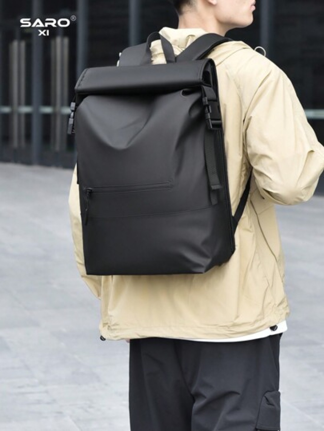 saroxi Men s Casual Lightweight Backpack Suitable For Travel School Gift For Men Large Capacity
