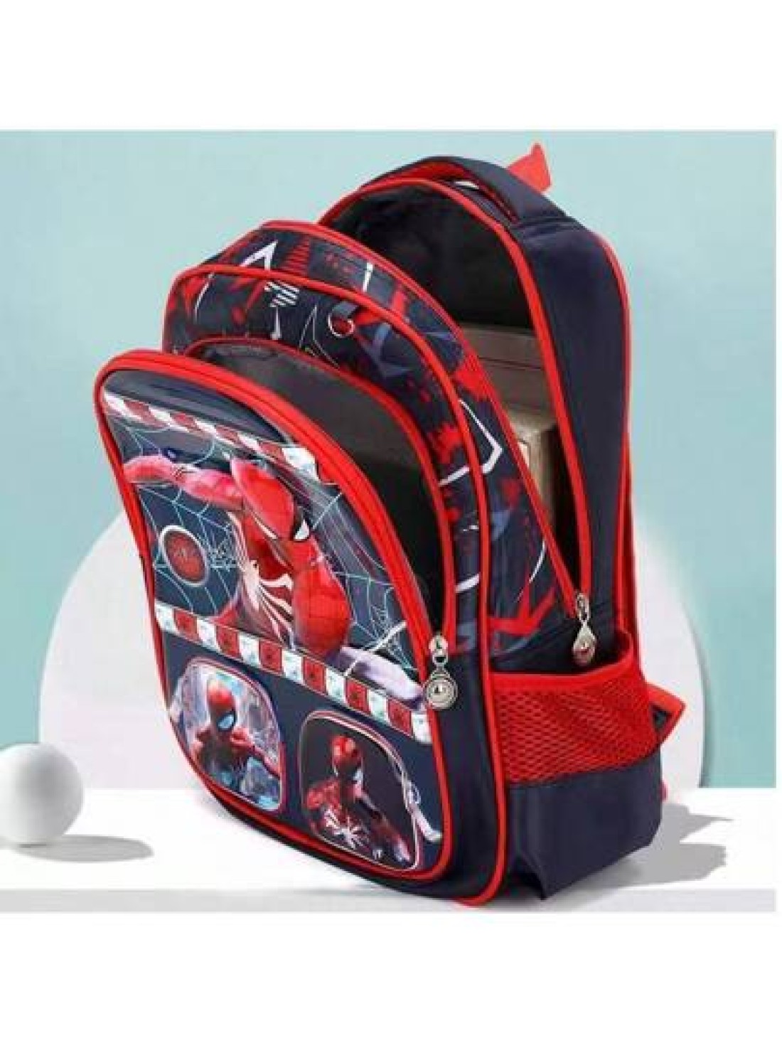 Disney Stitch Cute Cartoon Spider Man Backpack Children s Boys And Girls Large Capacity Backpack Primary School Student 1st Grade School Bag Growth Reward Free Pencil Case