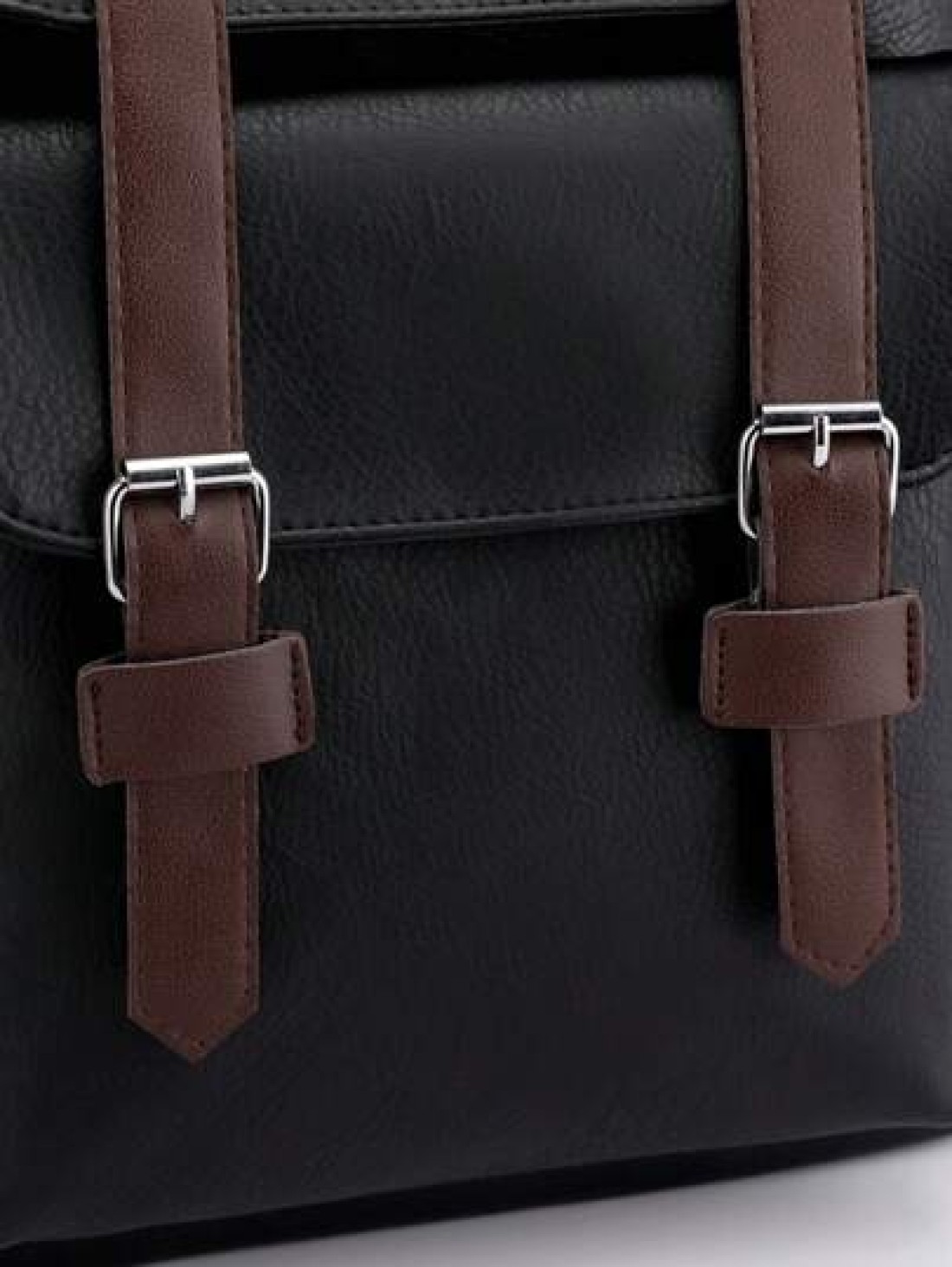 Multi Pocket Pu Soft Leather Backpack Men Purse Can Hold 15 6 Inch Computer Bag Lightweight School Bag Large Capacity Travel Bag Commuter Convenient Day Bag Multi Functional Book Bag For Students Juni