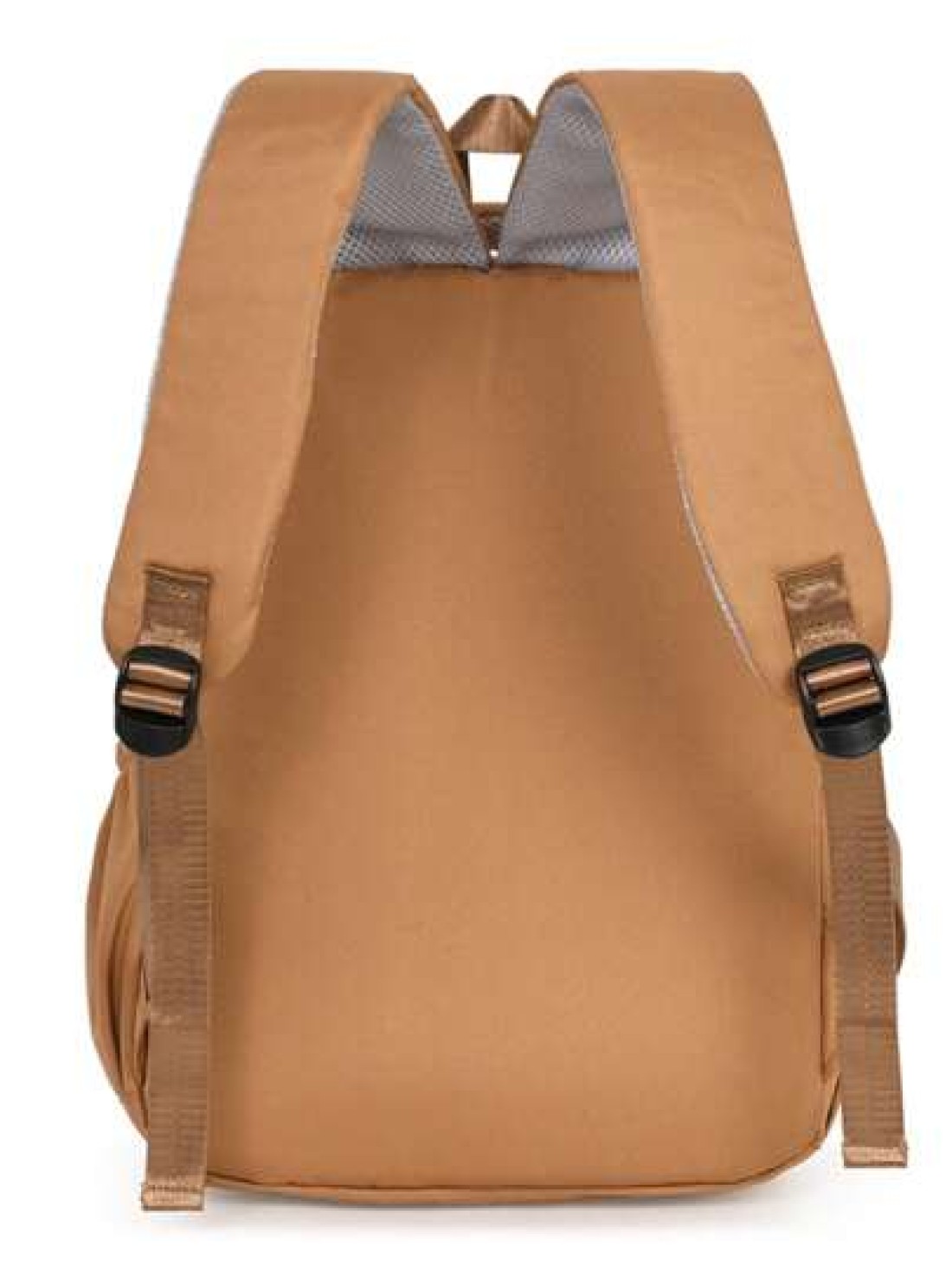 Cute Water Vole Pattern Backpack Large Capacity Lightweight Fashionable Bag With Adjustable Shoulder Strap Multiple Compartments And Front Mesh Pocket Brown College Style Unisex