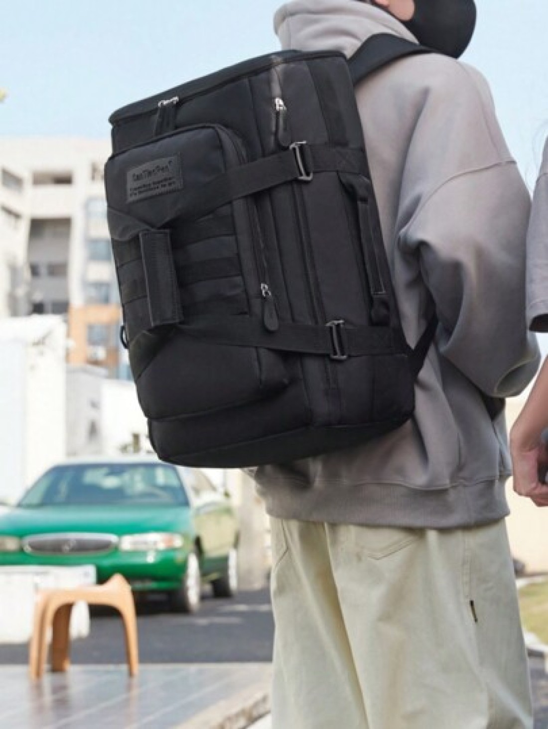 1pc Dual Shoulder Backpack With Large Capacity Designed Short Distance Travel College Students Notebook Laptop Carrier Basketball Backpack Weekend Overnight Bag With Multiple Pockets University Book B