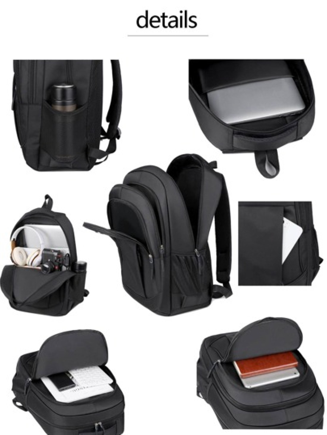 Oxford Fabric High Capacity Multi Functional Backpack School Bag Daypack Computer Bag Book Bag College Students For School Business Outdoors Hiking Travel Large Capacity Summer College Bag Fashion Cas