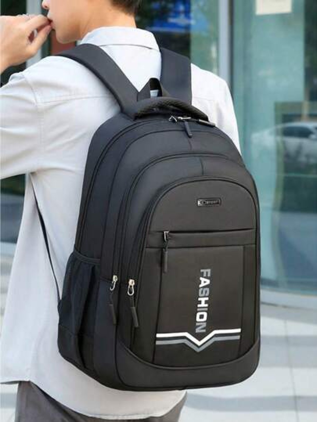 Outbound Work Luggage Backpack Male Large Capacity Business Travel High Grade Travel Backpack Large School Backpack Students Commute Book Bag School Bag School Supplies Gifts Fall Christmas Student Da