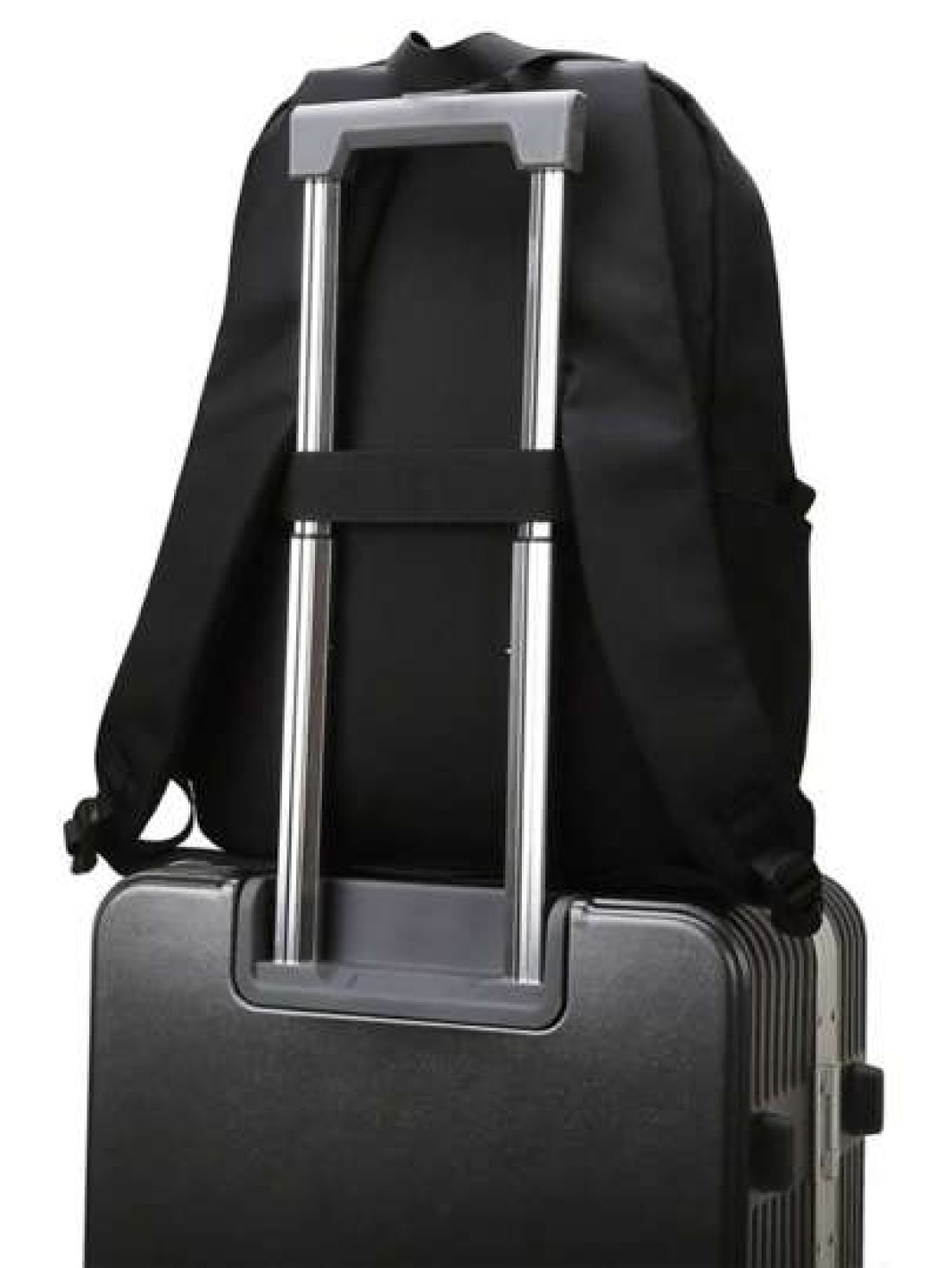 Fashionable And Casual Solid Color Backpack With Adjustable Shoulder Straps Large Capacity Zipper Closure Made Of Waterproof Nylon It s A Simple Yet Versatile And Handsome Backpack For Men Suitable Fo