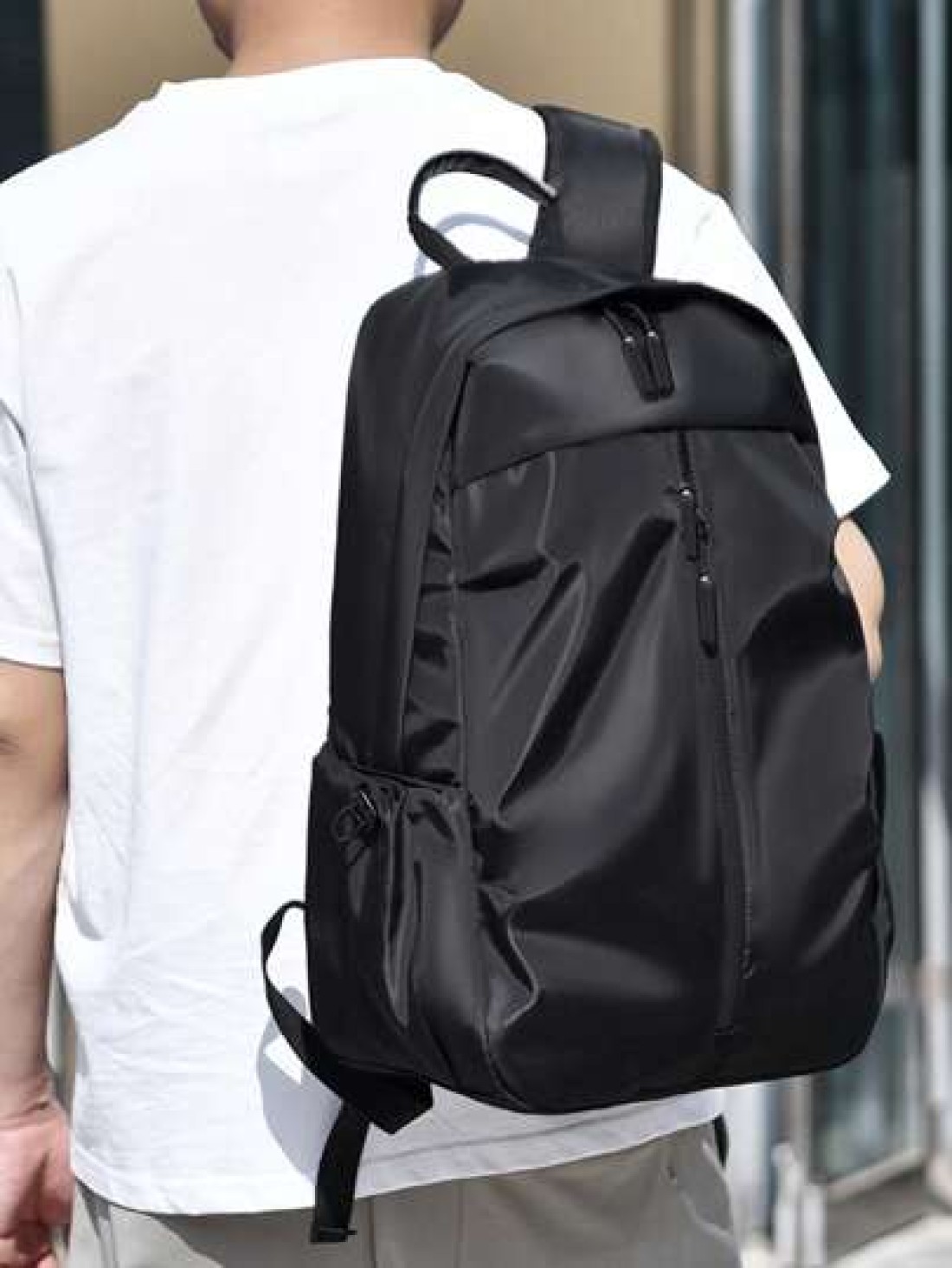 New Men s Backpack Large Capacity Men s Business Computer Bag Waterproof Travel Bag Hiking Bag Sports Backpack Junior High School Student Bag