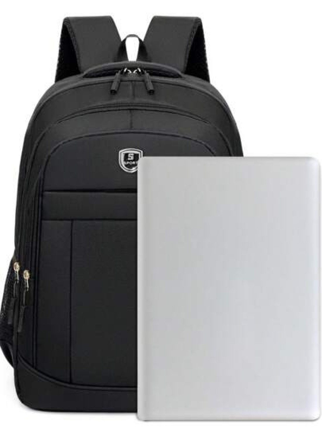 New Stylish Minimalist Versatile Casual Travel Flat Book Umbrella Large Capacity Multi Pocket Men Fashion Backpack