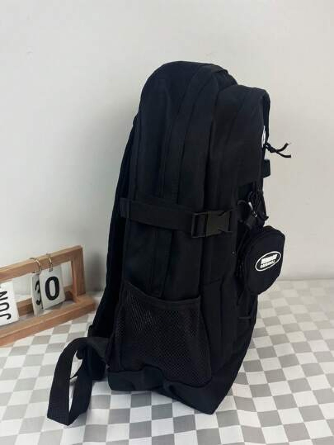 Large Capacity Backpack Simple Solid Color Schoolbag Rucksack Summer College Bag Dad School Bag Freshman Multi Functional Dorm University Gifts Fall Christmas Scream Bag Backpack Winter Christmas Gift