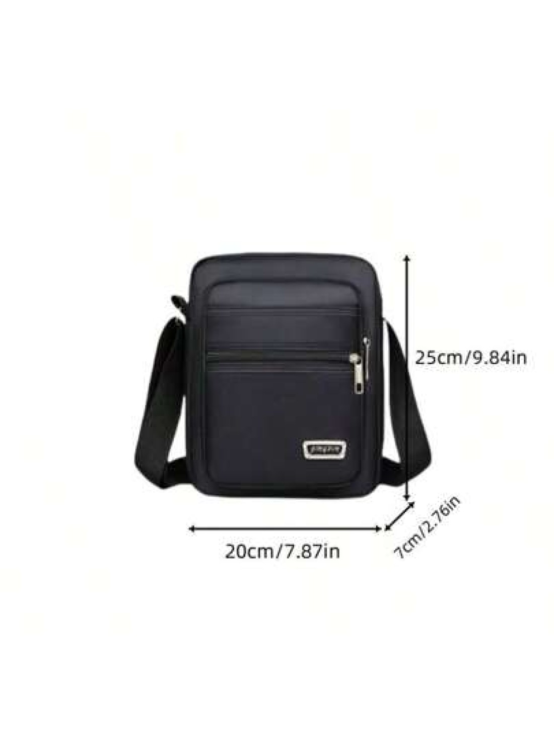 Oxford Cloth Men s Shoulder Bag Multi Pocket Wallet Messenger Bag Casual Large Capacity Waterproof One Shoulder Sling Bag For Middle Aged And Elderly Suitable For Travel Business Summer