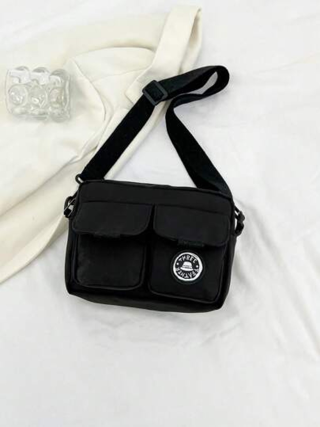 New Spring Men s Diagonal Shoulder Bag Sports Versatile Travel Street Fashion Phone Pouch Coin Purse