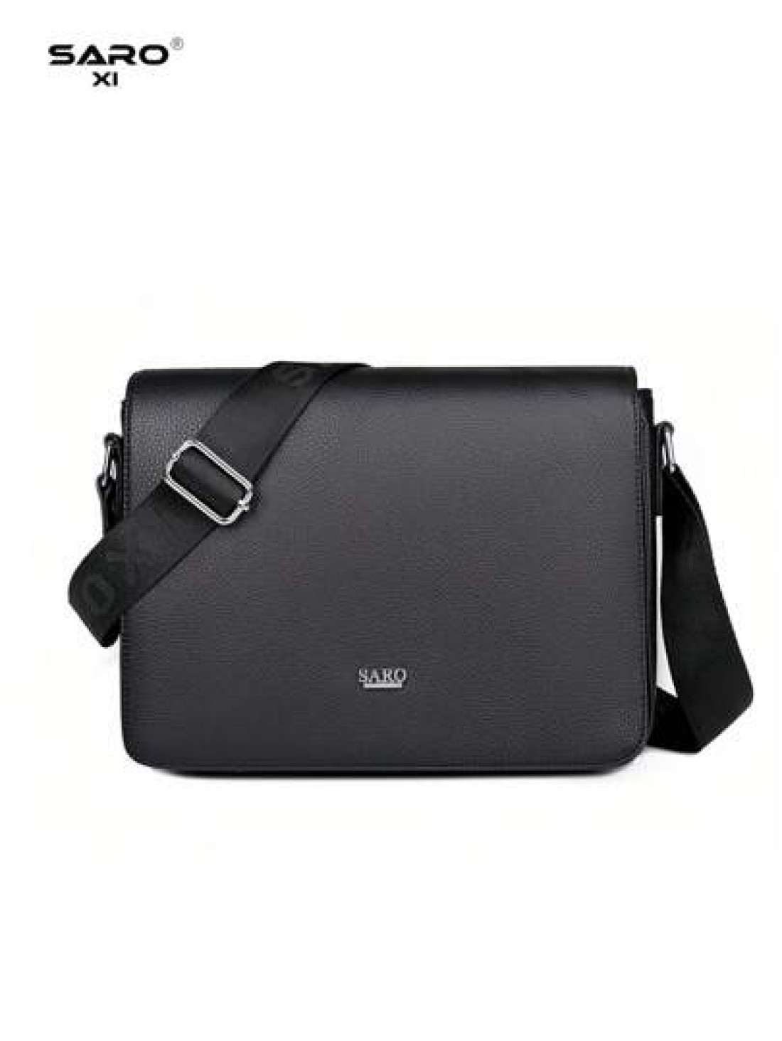 saroxi Casual Messenger Bag For Men Multi Functional Large Capacity Adjustable Strap Travel Hiking Applicable Solid Color Simple Fashion Essential For Young Men Students Fall Christmas Winter Gifts Go