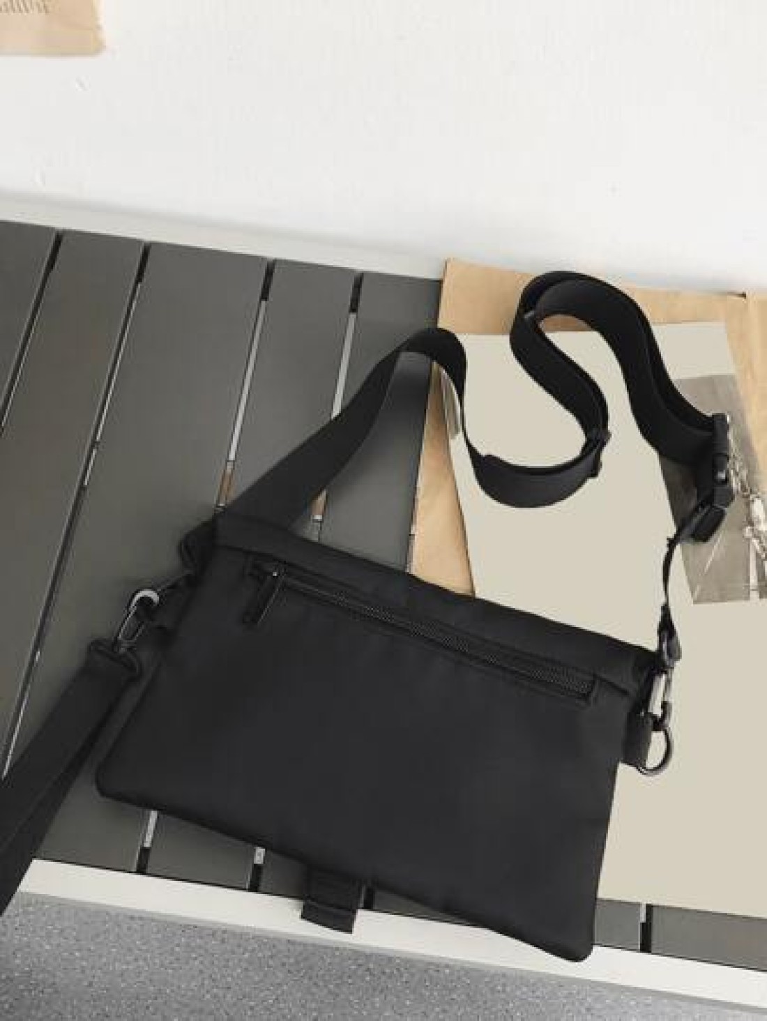 High School Students University Freshman Multifunctional Sling Bag Shoulder Bag Casual Bag Men Flap Crossbody Bag With Wristlet Handbag Schoolbag For Travel College Outdoors Sports Side Bags Satchel B