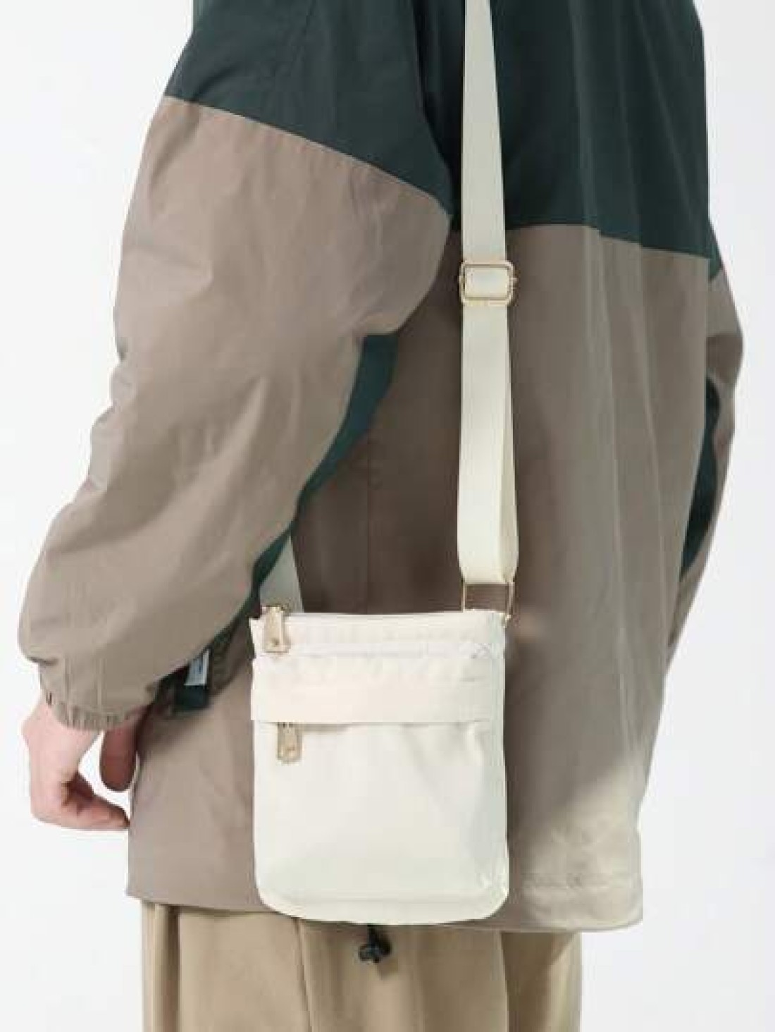 Men s Mini Shoulder Bag Messenger Bag Crossbody Bag Wallet Purse Sling Bag